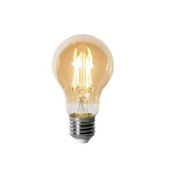 E27 dimbare LED lamp A60 goud 5W 500 lm 2700K