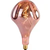 E27 dimbare LED lamp A165 roze 6W 80 lm 1800K