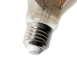 E27 dimbare LED lamp A60 smoke 3W 250 lm 2200K