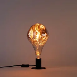 E27 dimbare LED lamp A165 zilver 6W 160 lm 1800K