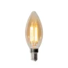 E14 dimbare LED lamp B35 goud 4W 450 lm 2200K