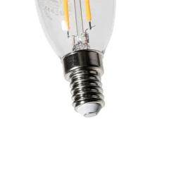 E14 dimbare LED lamp B35 helder 3W 250 lm 2200K