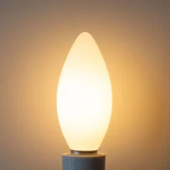 E14 dimbare LED lamp B35 opaal 4W 400 lm 2200K