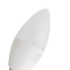 E14 dimbare LED lamp C37 opaal 4.9W 470 lm 2700-6500K