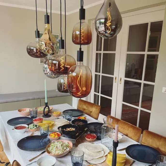 E27 dimbare LED lamp DECO 5W 130 lm 1800K