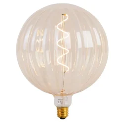 E27 dimbare LED lamp G200 amber 4W 240 lm 2000K