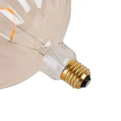 E27 dimbare LED lamp G200 amber 4W 240 lm 2000K