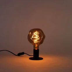 E27 dimbare LED lamp G125 brons 4W 120 lm 1800K