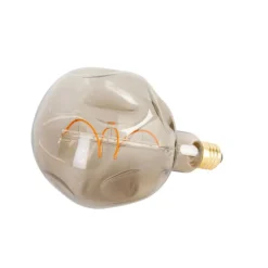 E27 dimbare LED lamp G125 brons 4W 120 lm 1800K