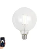 E27 dimbare LED lamp G125 helder 7W 806 lm 2700-6500K
