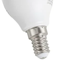 E14 dimbare LED lamp G45 opaal 4.9W 470 lm 2700-6500K