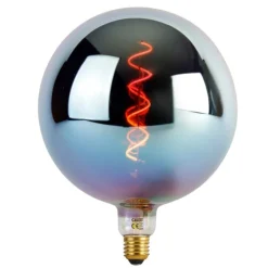 E27 dimbare LED lamp G200 regenboog 4W 40 lm 2000K