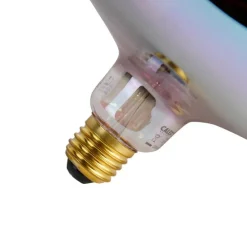 E27 dimbare LED lamp G220 regenboog 4W 40 lm 2000K