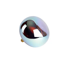 E27 dimbare LED lamp G220 regenboog 4W 40 lm 2000K