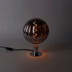 E27 dimbare LED lamp G200 smoke 4W 40 lm 2200K