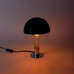 E27 dimbare LED lamp kopspiegel G200 zwart 6W 360 lm 1800K