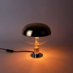 E27 dimbare LED lamp kopspiegel goud 6W 360 lm 1800K