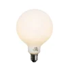 E27 dimbare LED lamp opaal G125 5W 450 lm 2700K