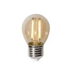 E27 dimbare LED lamp P45 goud 3W 250 lm 2200K