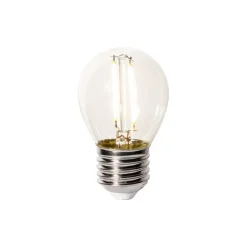 E27 dimbare LED lamp P45 helder glas 3W 250 lm 2200K
