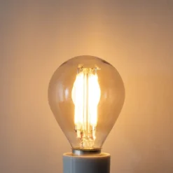 E14 dimbare LED lamp P45 smoke 5W 470 lm 2200K