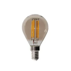 E14 dimbare LED lamp P45 smoke 5W 470 lm 2200K