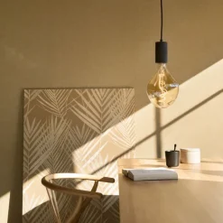 E27 dimbare LED lamp PS160 goud 6W 340 lm 1800K