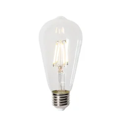E27 dimbare LED lamp ST64 clear 5W 450 lm 2700K
