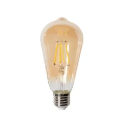 E27 dimbare LED lamp ST64 goud 5W 450 lm 2700K