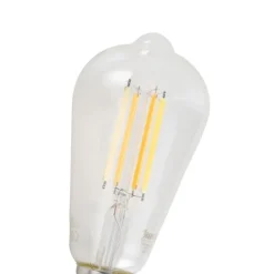 E27 dimbare LED lamp ST64 helder 7W 806 lm 2700-6500K
