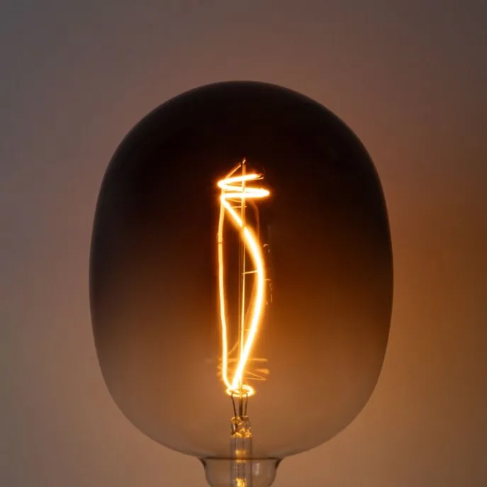 E27 dimbare LED lampen G170 bruin 4,9W 130 lm 1800K