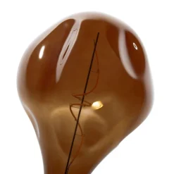 E27 dimbare LED lampen PS160 bruin 4W 120 lm 1800K