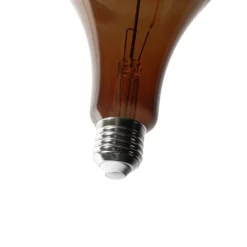 E27 dimbare LED lampen PS160 bruin 4W 120 lm 1800K