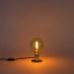 E27 dimbare LED spiraal filament lamp G125 groen 4W 180 lm 1800K