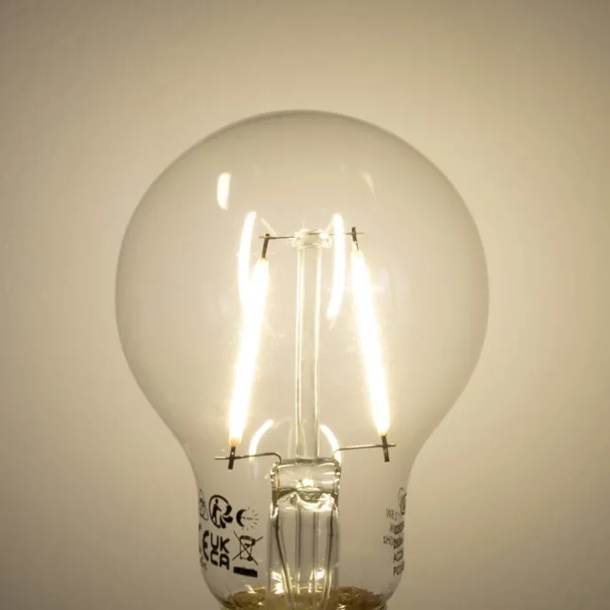 E27 LED lamp A60 lux sensor 2,5W 250 lm 2700K