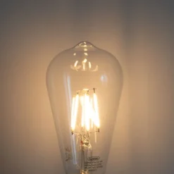 E27 LED lamp A60 lux sensor 4W 400 lm 2200K