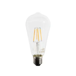 E27 LED lamp A60 lux sensor 4W 400 lm 2200K