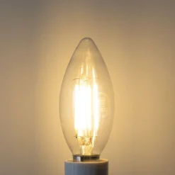 E14 3-staps dimbare LED lamp B35 helder 4W 450 lm 2700K