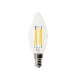 E14 3-staps dimbare LED lamp B35 helder 4W 450 lm 2700K