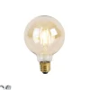 E27 3-staps dimbare LED lamp G95 Goldline 5W 530 lm 2200K
