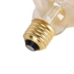 E27 3-staps dimbare LED lamp G95 Goldline 5W 530 lm 2200K