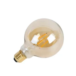 E27 3-staps dimbare LED lamp G95 Goldline 5W 530 lm 2200K