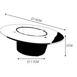 Grondspot incl. LED op zonne-energie IP44 - Jorden