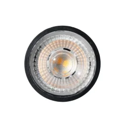GU10 dimbare LED lamp zwart 6W 450 lm 3000K