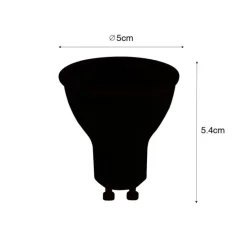 GU10 LED lamp helder 7,5W 800 lm 3000K