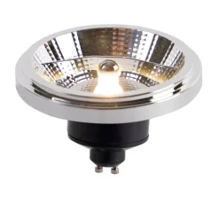 GU10 LED lamp zwart 111mm 11W 820 lm 3000K