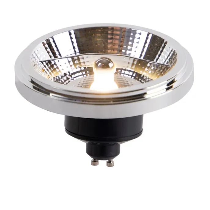 GU10 LED lamp zwart 111mm 11W 820 lm 3000K