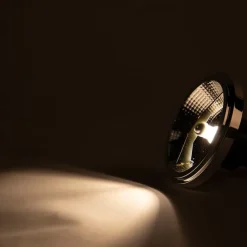 GU10 LED lamp zwart 111mm 11W 820 lm 3000K