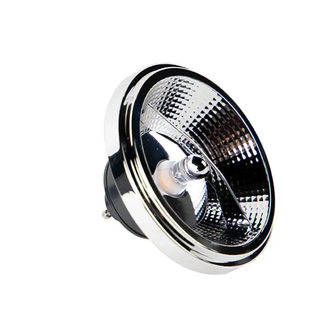 GU10 LED lamp zwart 111mm 11W 820 lm 3000K