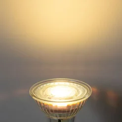 GU10 50mm dimbare LED lampen helder 4.9W 500 lm 2700K